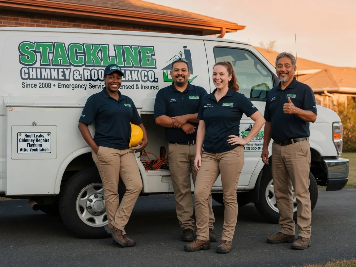 Chimney flashing repair company in Tiller, OR